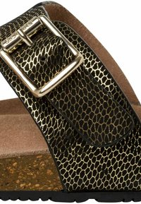 s.Oliver Sandaler m/ tåsplit - black comb.