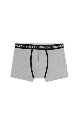 CON ELASTICO E LOGO - Culotte - mottled grey