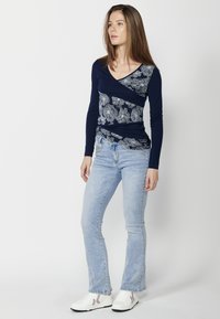 Koroshi Langarmshirt - navy