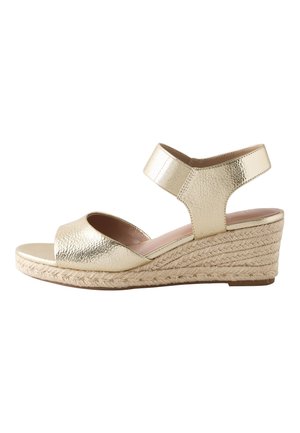 Sandalias con plataforma - gold