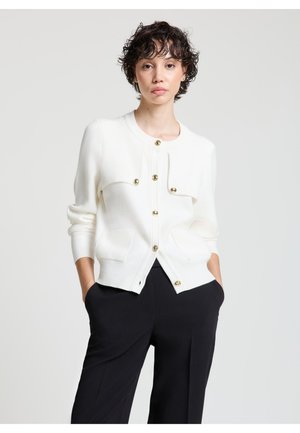 TINTA UNITA - Cardigan - bianco lana