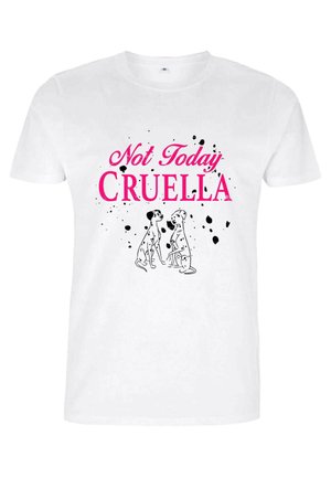 101 DALMATIANS NOT TODAY - Print T-shirt - white