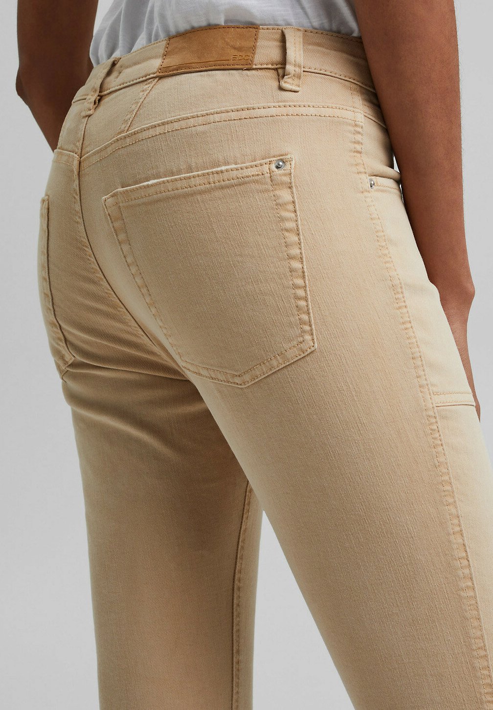 edc by Esprit Slim fit jeans - beige/Beige - Zalando.nl