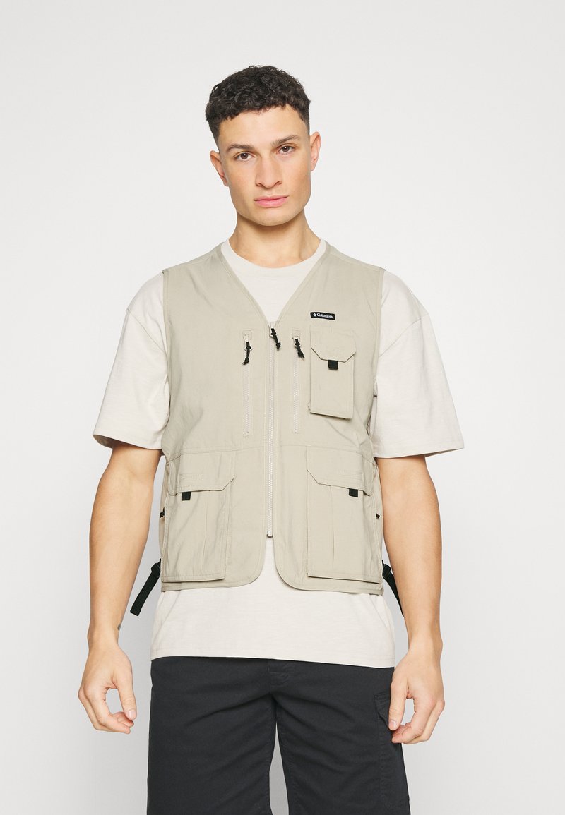 Columbia SILVER RIDGE™ UTILITY VEST Bodywarmer ancient fossil/beige