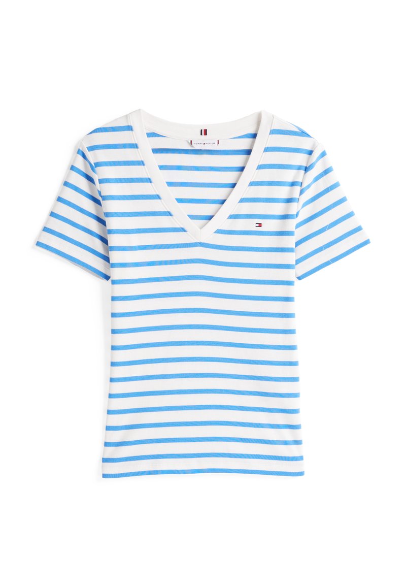 Tommy Hilfiger T-shirt basic blauw
