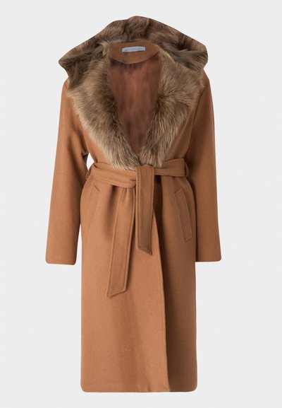 STUDIO ID Klassisk frakke - camel/toscana honey