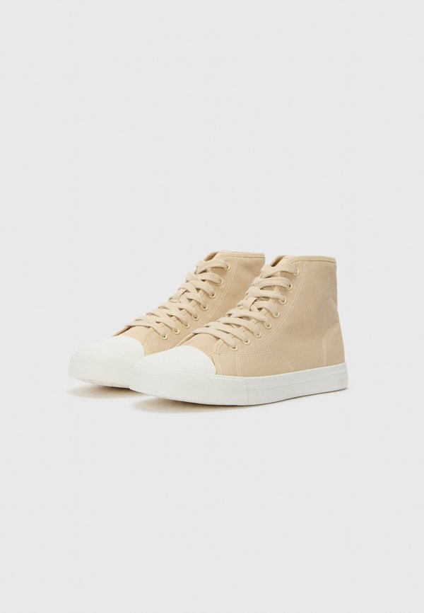 UNISEX - High-top trainers - beige4