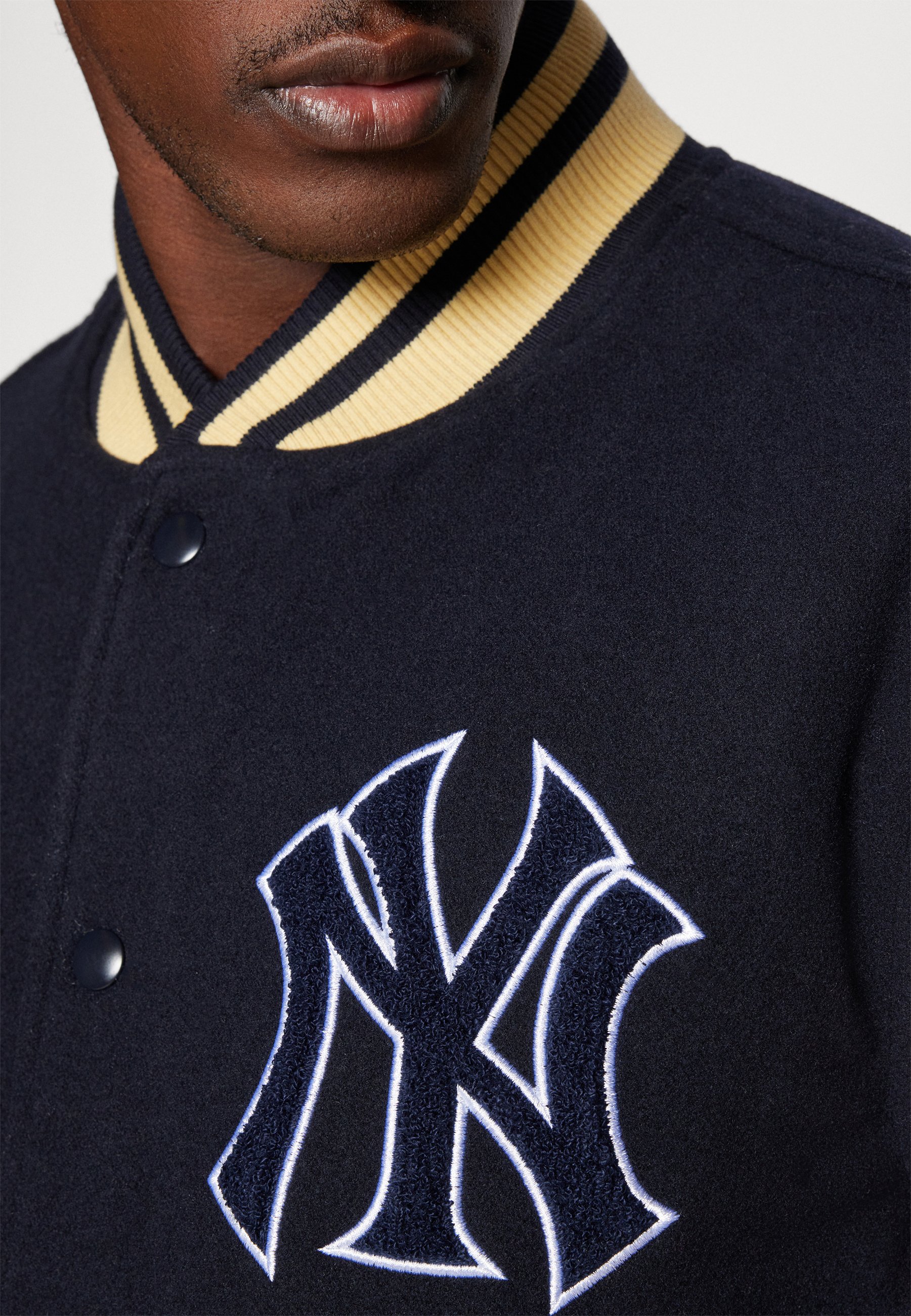 New Era MLB NEW YORK YANKEES PATCH VARSITY JACKET - Jachetă