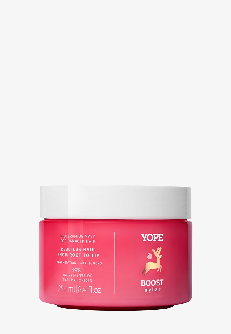 Yope - BOOST MY HAIR BIOCERAMIDE MASK FOR DAMAGED HAIR - Maska do włosów, Powiększ