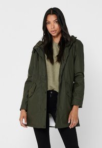 ONLY ONLSALLY RAINCOAT - Winter coat - olive