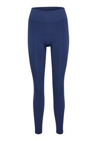 DEFINE SEAML SCRUNCH - Tights - blue indigo
