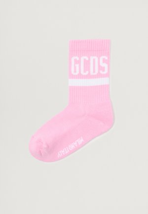 LOGO UNISEX - Ponožky - pink/white
