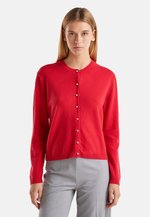 Gilet United Colors Of Benetton - Col V, Coupe Douce - Mixte Homme Femme - Laine, Viscose, Polyamide