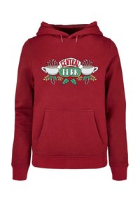 ABSOLUTE CULT FRIENDS - FESTIVE CENTRAL PERK - Kapuzenpullover - burgundy