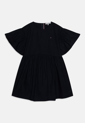 BRODERIE ANGLAISE DRESS - Kjole - desert sky