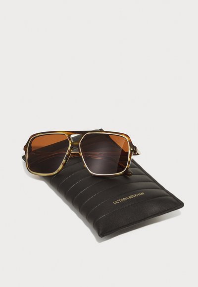 Victoria Beckham Saulesbrilles - tobacco