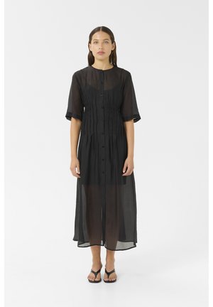 Shirt dress - black