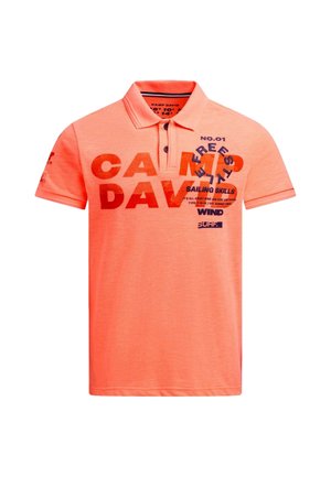 Camp David, CAMP DAVID POLOSHIRT WINDSURFING KURZARMSHIRT MIT POLOKRAGEN - Poloshirt - orange