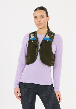 Endurance, WESTE GENEND UNISEX - Hydratatierugzak - black ink