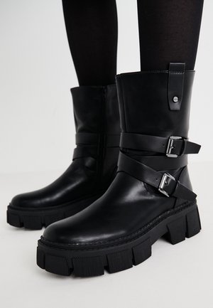 Even&Odd Bottes à plateau - black