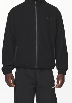 Fleecová bunda - black