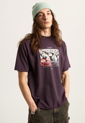 STYLE TIPS - T-shirt con stampa - dark red