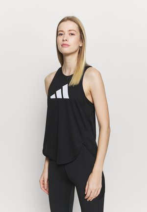 LOGO TANK - Treningsskjorter - black/grey four/white