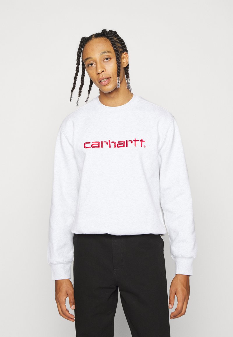 Carhartt WIP Sweatshirt - ash heather/rocket/mottled grey - Zalando.ie