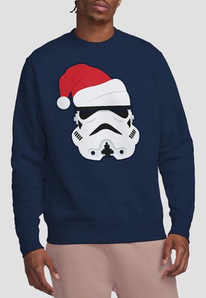 Star Wars, STAR WARS STORMTROOPER CHRISTMAS SANTA HAT - Sweatshirt - dark blue