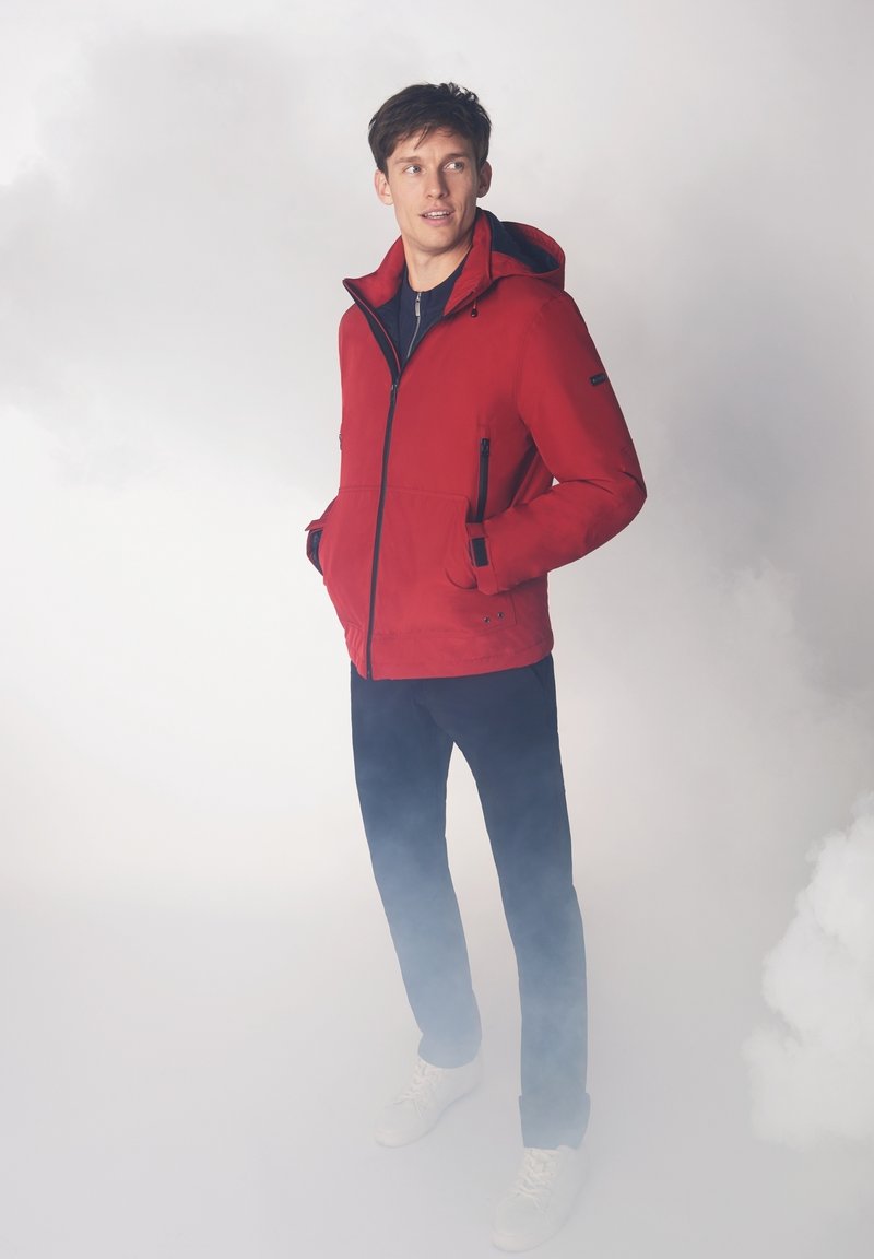 Herren Trenchcoats | Daniel Hechter Parka dunkelrot - JP88849 Herren Trenchcoats | Daniel Hechter Parka dunkelrot - JP88849