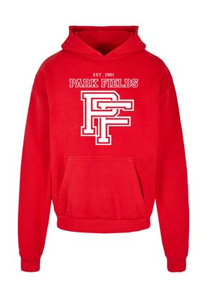 PARK FIELDS - ICON ULTRA HEAVY - Sweat à capuche - cityred