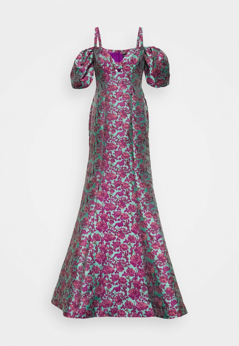 Zac Posen Galajurk bordeauxrood