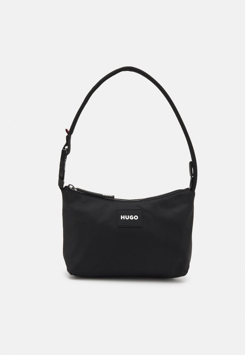 HUGO ETHON HOBO UNISEX Rokassoma Black melns Zalando lv hugo-ethon-hobo-unisex-rokassoma-black-melns-zalando-lv