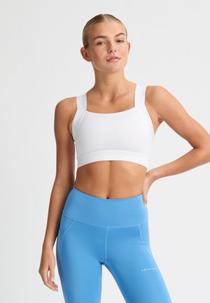 KAY - Sujetadores deportivos con sujeción media - white