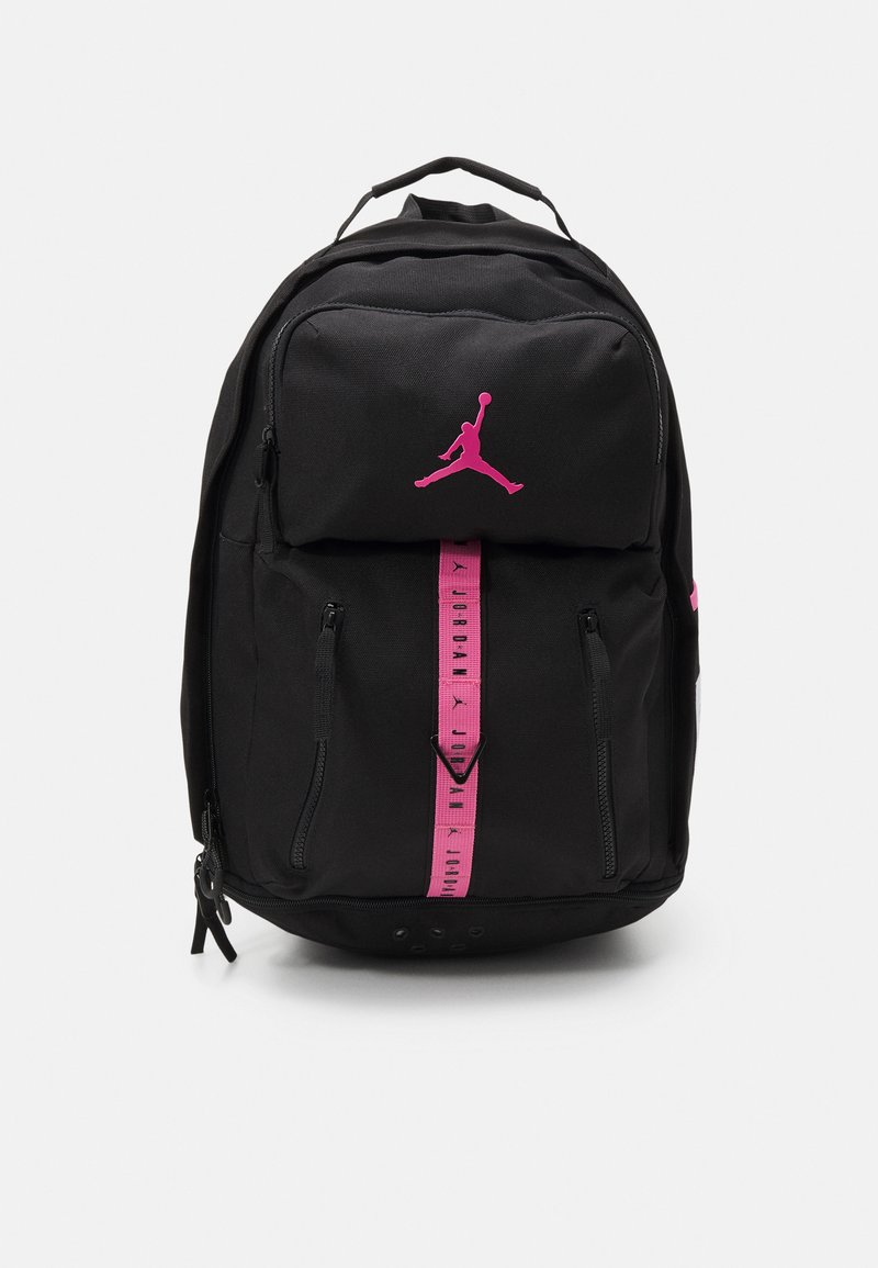 Jordan JAN SPORT BACKPACK - Pārgājienu mugursoma - black/pinksicle