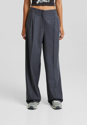 Pantalon classique - blue-grey