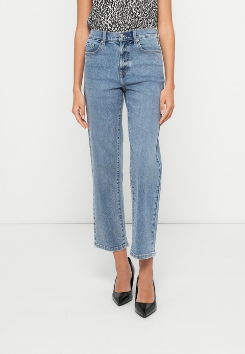 Jean Femme DKNY Taille 6 Gris - Occasion Très Bon état, Coupe Régulière