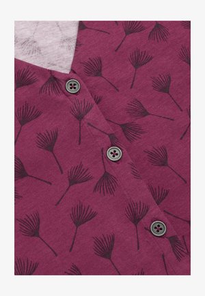 Cellbes of Sweden, JERSEY DRESS WITH POCKETS - Jerseyjurk - dark fuchsia patterned
