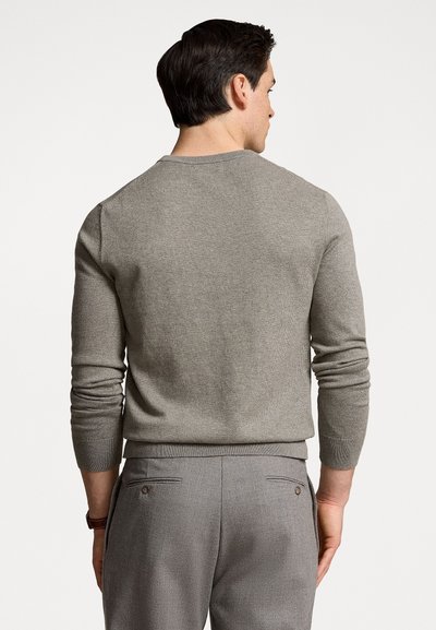 Polo Ralph Lauren COTTON-CASHMERE CREWNECK SWEATER - Jersey de punto - vintage heather