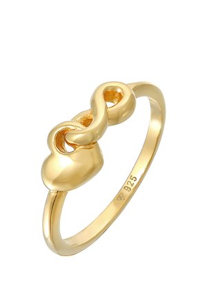 Elli HEART LOVE INFINITY - Ring - gold-coloured