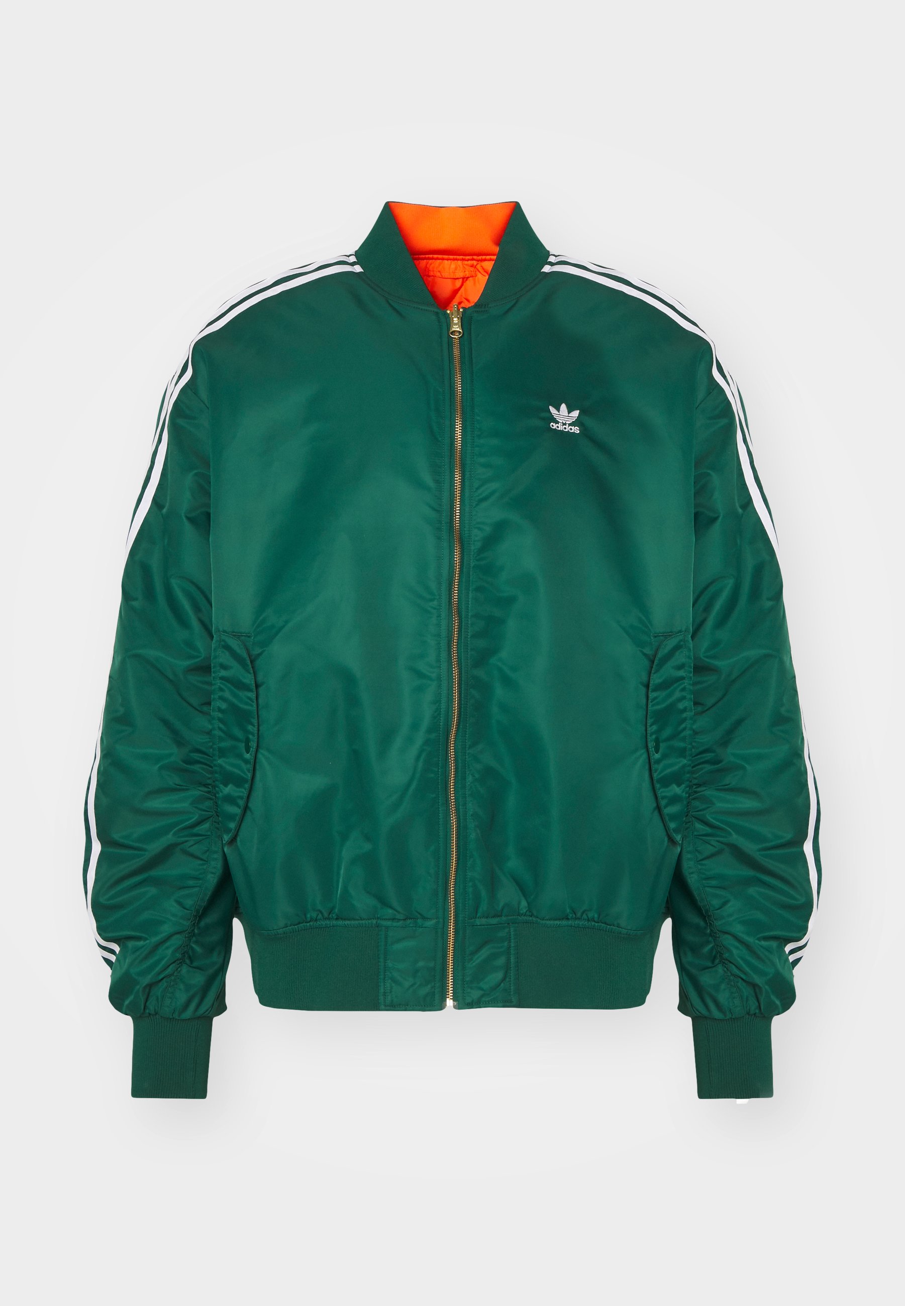 adidas グリーン ジップアップジャケット M アディダス adidas トラックジャケット ジャージ ジップアップ