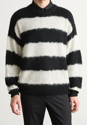 Strickpullover - black