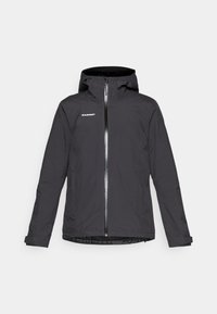 LINARD HOODED JACKET WOMEN - Outdoorjacka - black
