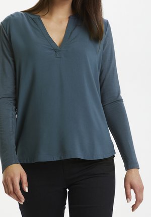 Bluse - neon blue
