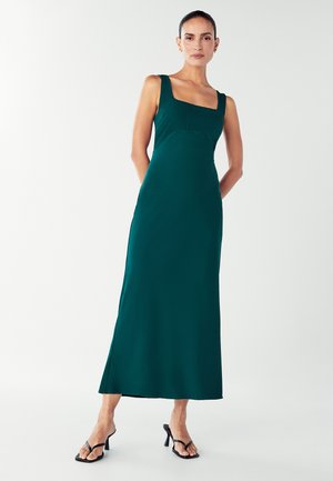 WILLA HALLEE MIDI - Päevakleit - emerald