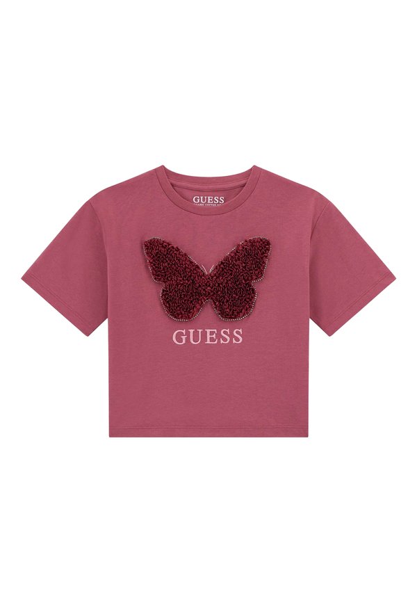 LOGO VERZIERUNG - T-Shirt print - rose