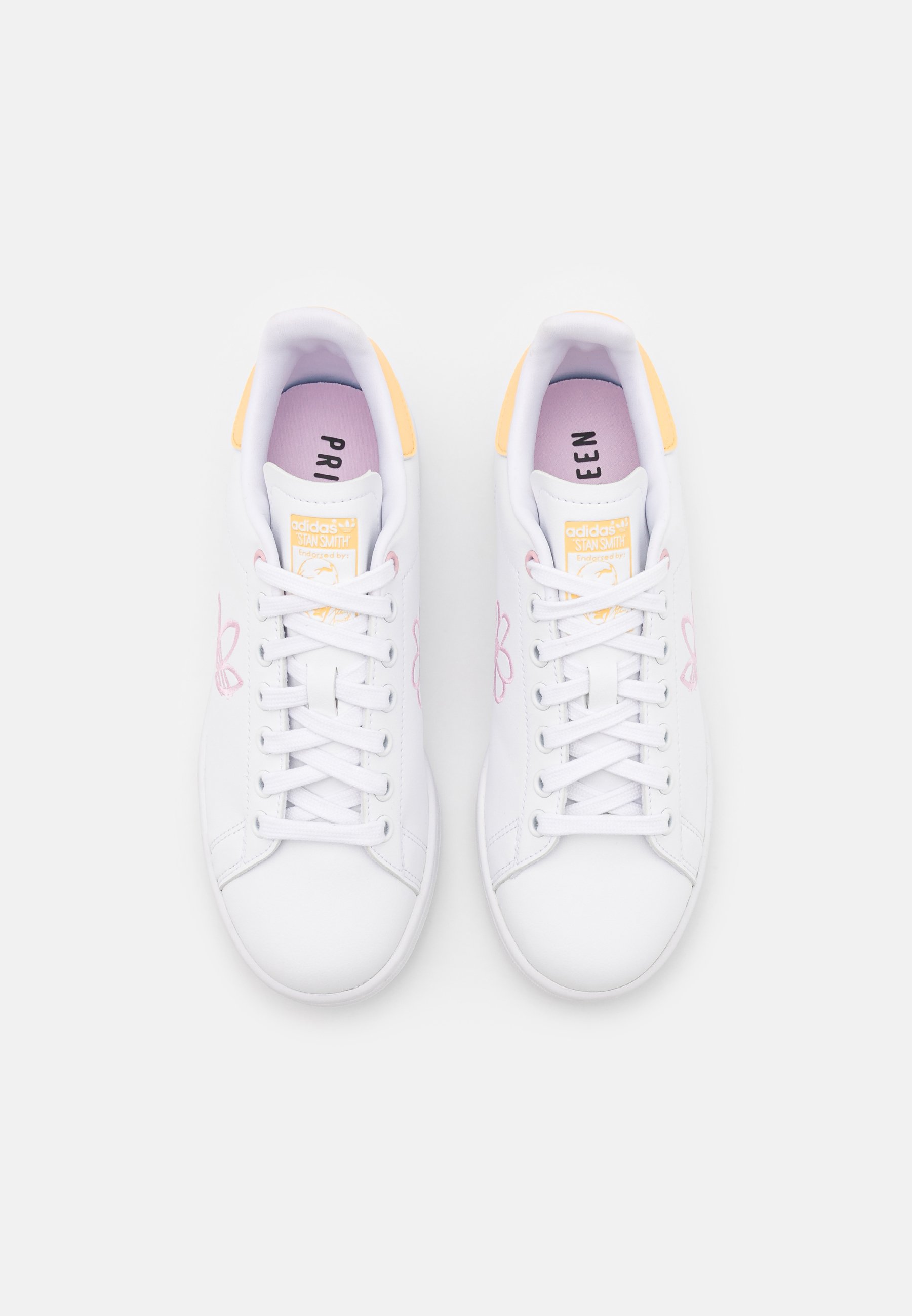 stan smith blanche et orange