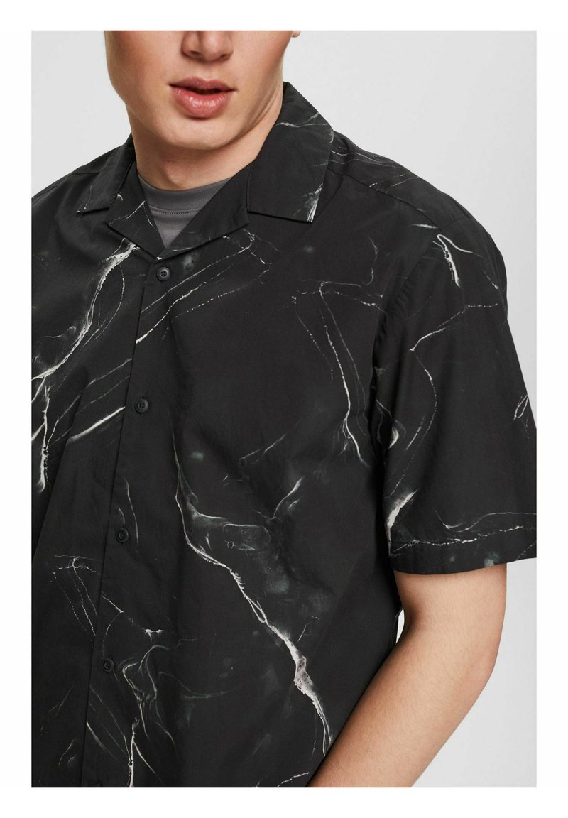 Herren Freizeithemden | Esprit Collection MIT MARMOR PRINT Hemd anthracite/anthrazit - QI20833 Herren Freizeithemden | Esprit Collection MIT MARMOR PRINT Hemd anthracite/anthrazit - QI20833