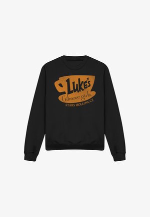 Cotton Soul, GILMORE GIRLS LUKE'S COFFEE LOGO - Sweatshirt - black