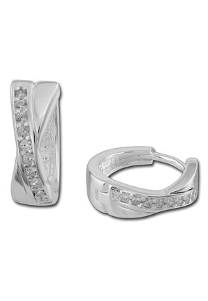 SilberDream FORM - Earrings - weiß- und silberfarben